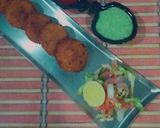 A picture of step 3 of Healthy Oats Tikki.