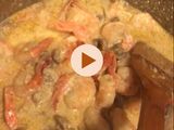 روبيان صلصه الكاري
