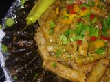 محشي كرنب وورق عنب
