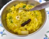 गुजराती वघारेली खिचड़ी (मूंग दाल से) रेसिपी चरण 5 फोटो