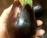 A picture of step 1 of Baba Gonoush- Arabic/ Middle Eastern Aubergine Dip.