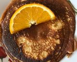 A picture of step 2 of Orange pancakes.