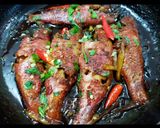 Hình bước làm 2 của món Cá phèn kho keo