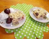 Kókuszos cseresznyés crumble recept fázis 15 fotója