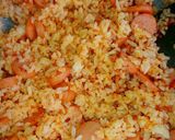 Foto langkah ke 3 dari resep Nasi goreng kornet😍.