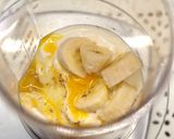 Banános áfonyás zabpehelypalacsinta recept fázis 1 fotója