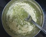 A picture of step 2 of Paneer Stuffed sandwich.