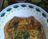Foto langkah ke 6 dari resep Omelet daun ginseng sambal pete teri medan.