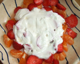 Foto del paso 1 de la receta: Fresas y mandarinas frescas con cereales de chocolate
