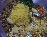A picture of step 3 of Sprouted Bhel.