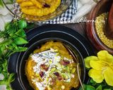 রাজকীয় মুগের ডালের হালুয়া(Rajokiyo moonger daler halwa recipe in Bengali) রেসিপি ধাপ - 6 ছবি