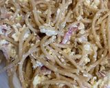 Foto del paso 6 de la receta: Espaguetis a la carbonara (thermomix) 🍝