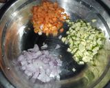 صورة لخطوة 2 من وصفة أرز بالخضار مع دجاج مشوي