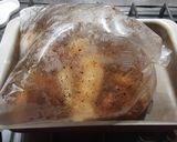 Almás-körtés csirkecomb krumplipürével recept fázis 5 fotója
