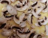 A picture of step 2 of A plain Mushroom Omelette.