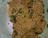 A picture of step 1 of Jowar fenugreek thalipeeth.