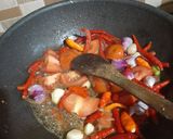 Foto langkah ke 3 dari resep Balado Terong Ikan teri.