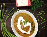 A picture of step 8 of Veg curd curry.