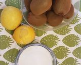 Foto del passaggio 1 della ricetta Marmellata di kiwi, mele e limone