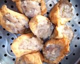 Foto langkah ke 2 dari resep Tahu baso daging sapi.
