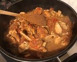 Une image de l'étape 11 de Poulet aux tomates et moutarde de Dijon.