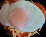 A picture of step 5 of My Bacon,Tom,Cheese+Poached Egg Muffin 🥰#Breakfast.