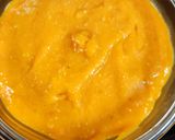 A picture of step 3 of Oatty mango smoothie.