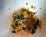 A picture of step 4 of Gola kabab.