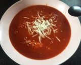 Fűszeres paradicsomleves 🍅 recept fázis 6 fotója