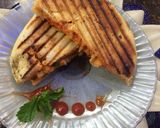 A picture of step 8 of Grilled Penne Pane.