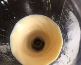 A picture of step 1 of Custed powder and coffee.