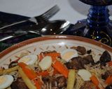 A picture of step 18 of Traditional Samarkand Polow.