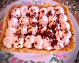 Foto del paso 8 de la receta: Tarta de galleta, plátano y dulce de leche “sin horno”