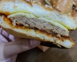 A picture of step 7 of Beef Patty Burger.