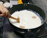 A picture of step 2 of Mango rabri.
