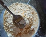 A picture of step 5 of Badam Halwa Mohanthal Fudge.
