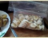 A picture of step 1 of Choco Banana Ice cream.