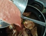 A picture of step 2 of Highway Chicken Karhai.