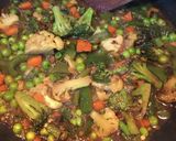 A picture of step 6 of Paneer Veggie Bhaaji.