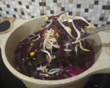 Foto langkah ke 3 dari resep Bayam Merah Bening Campur.
