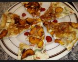 A picture of step 4 of Simple plantain fritatta.