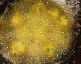 A picture of step 3 of Moong dal fritters.