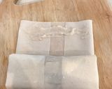A picture of step 4 of Bok Choy Prawn Spring Roll.