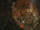 Foto del paso 1 de la receta Tarta de carne vegetal con base de arroz y avena (vegan-oil free)!