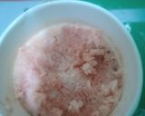 A picture of step 4 of Frozen Watermelon Yogurt.