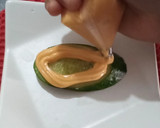 A picture of step 5 of Cucumber Bites.