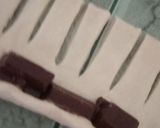 صورة لخطوة 3 من وصفة بريوش قطني محشي شوكولا😋🥐🍫