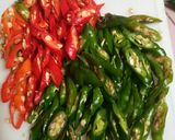 Foto langkah ke 2 dari resep Sayur Lombok / Sayur Cabai.