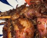 Foto langkah ke 8 dari resep Cumi Bunting Bakar Teflon.
