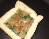 A picture of step 3 of Omelette in hole.